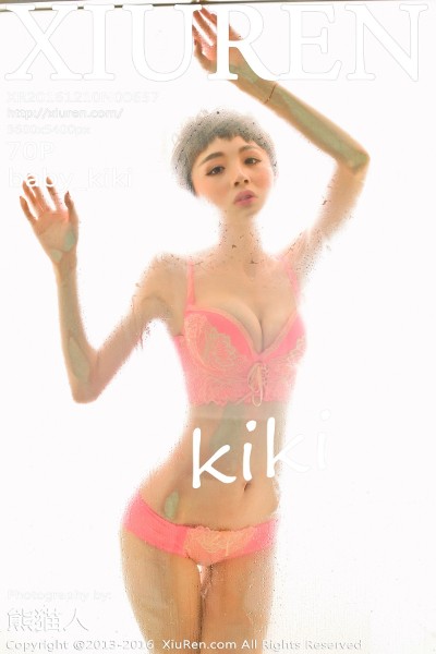 [XIUREN秀人网] No.657 baby_kiki性感黑色内衣秀白嫩豪乳诱惑写真70P