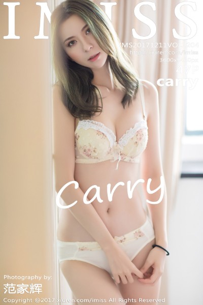 [IMiss爱蜜社] Vol.204 carry居家私房内衣系列秀完美身材性感迷人写真47P