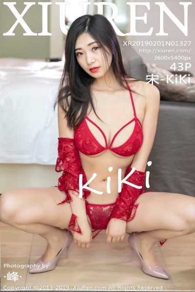 [XIUREN秀人网] No.1327 宋-KiKi性感运动内衣+红色针织内衣完美诱惑写真43P