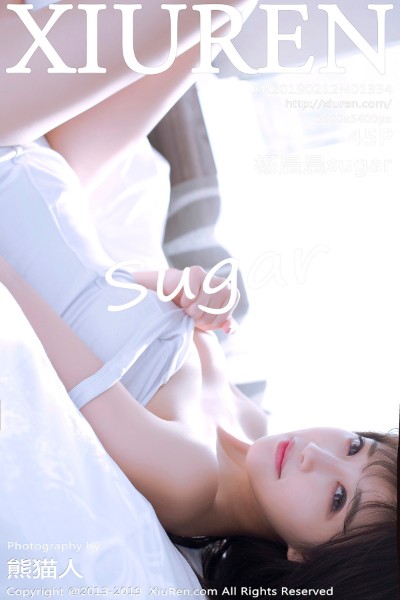 [XIUREN秀人网] No.1334 杨晨晨sugar深色学生体操服+白色连体泳衣性感写真45P