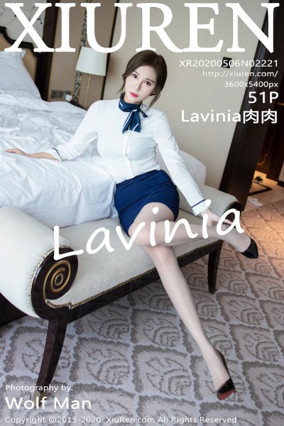 [XIUREN秀人网] No.2221 Lavinia肉肉经典职场制服半脱露精致镂空内衣诱惑写真51P